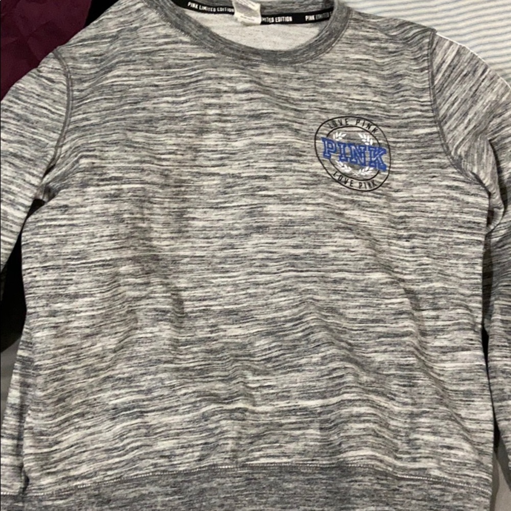 Pink crew neck